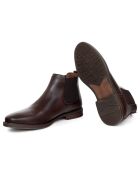 Boots en en Cuir Valner marron