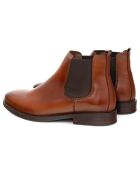 Boots en en Cuir Valner marron clair