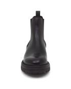 Chelsea Boots en Cuir Yuren noires