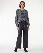 Pull en Alpaga mélangé Kay gris chine