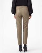 Pantalon Melisse kaki lame