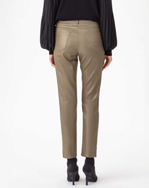 Pantalon Melisse kaki lame