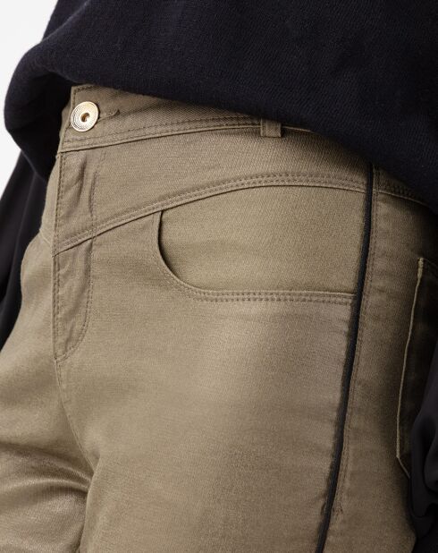 Pantalon Melisse kaki lame