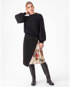 Jupe Hazel noir/gardenia