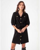 Belladone schwarzes Kleid