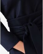 Robe avec Ceinture Rachel marine