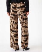 Pantalon Ezra velours tie and dye
