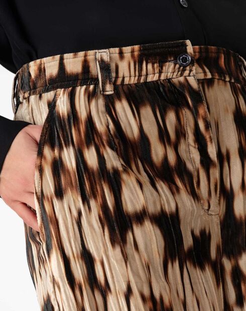 Pantalon Ezra velours tie and dye