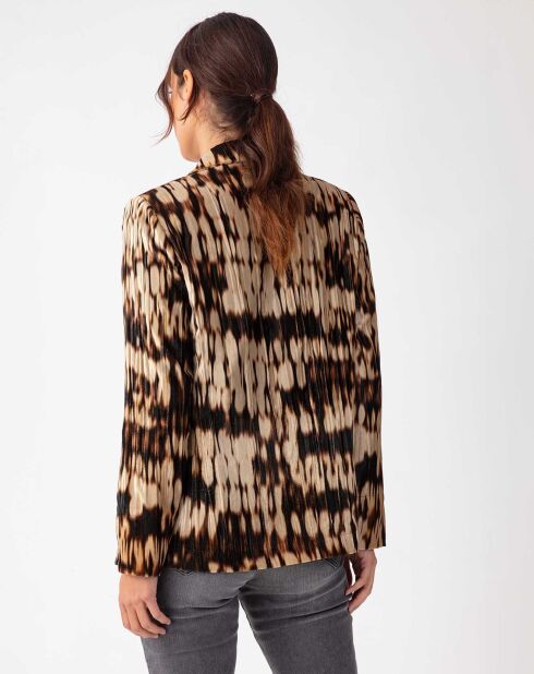 Veste Emani velours tie and dye