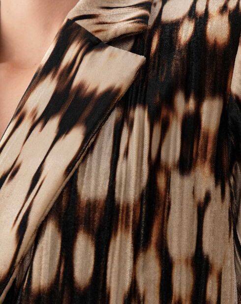 Veste Emani velours tie and dye