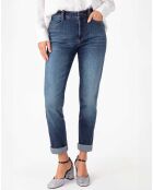 Indigofarbene Jeanshose Evan