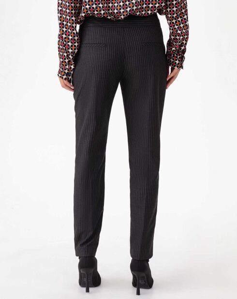 Pantalon Julian rayure flanelle