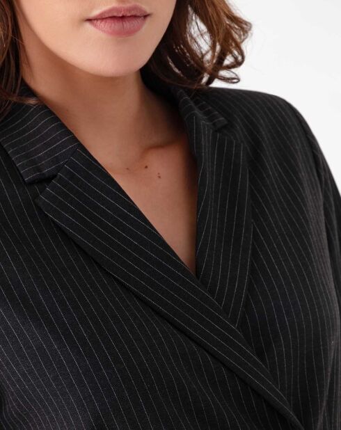 Robe Lily rayure flanelle