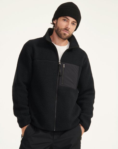 Veste Polaire Aiw22Mfle013 noire