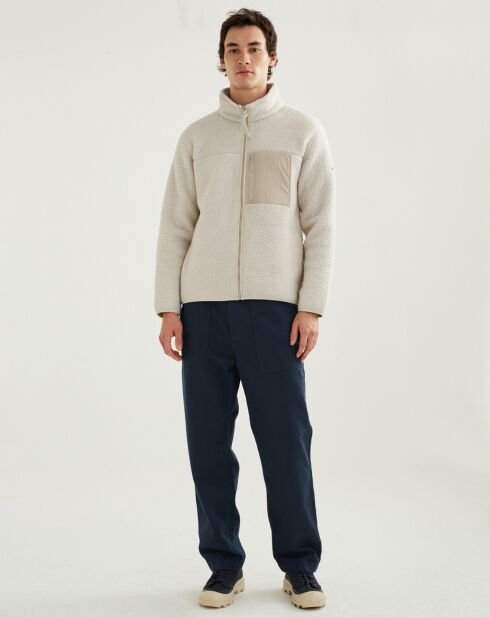 Veste Polaire Aiw22Mfle013 sable