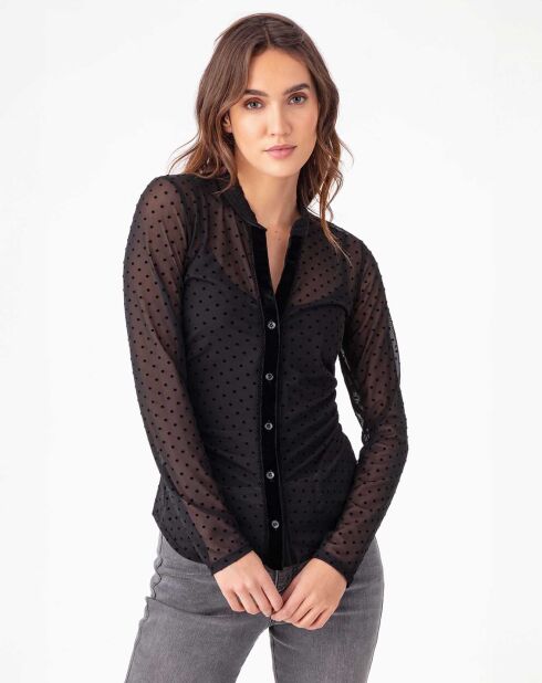 Chemisier Sydney noir