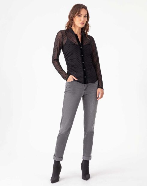 Chemisier Sydney noir