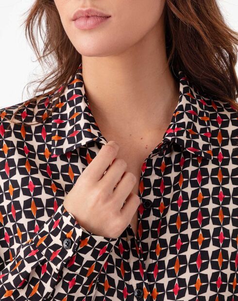 Chemise Laura micro retro