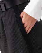 Jupe Stefen rayure flanelle