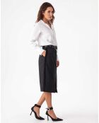 Jupe Stefen rayure flanelle