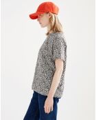 T-Shirt Ais23Wtsh008 lait/noir