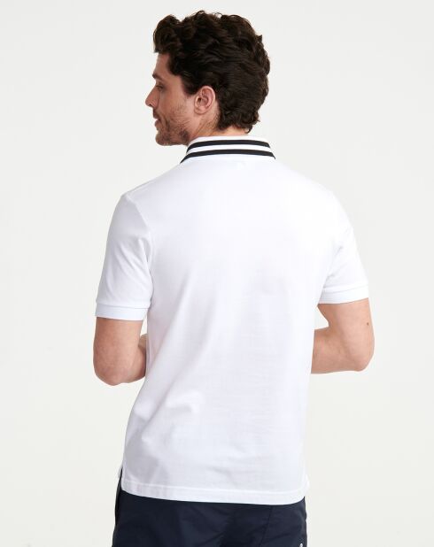 Polo Ais23Mpsh001 blanc aigle