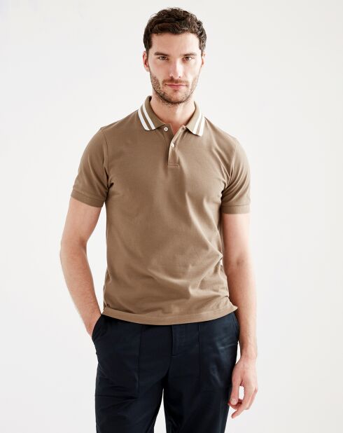 Polo Ais23Mpsh001 cappuccino