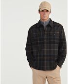 Chemise en Laine mélangée Aiw23Mshi002 ébène