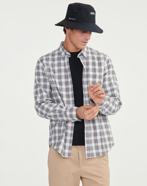 Chemise Aiw23Mshi003 lait/noir