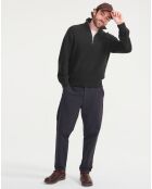 Pull en Laine mélangée Aiw23Mkni004 noir