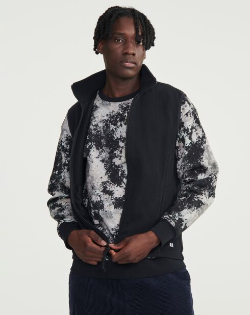 Veste Polaire sans manches Aiw23Mfle009 noir