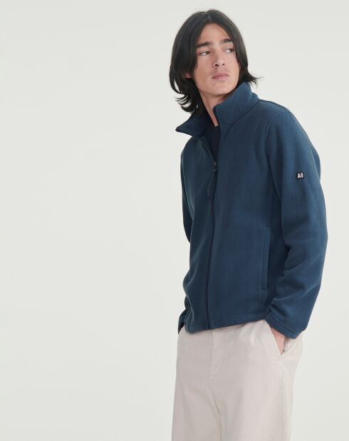Veste Polaire Aiw23Mfle010 light navy