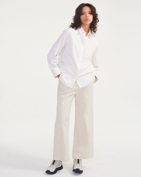 Chemise Aaw23Wshi001 lait