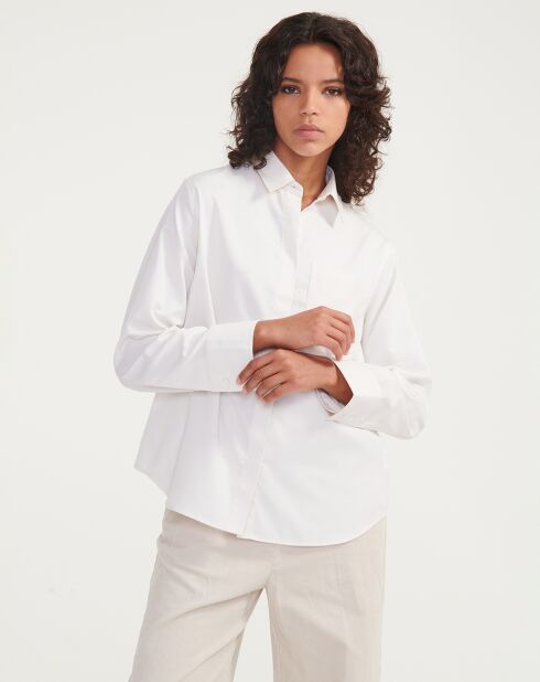 Chemise Aaw23Wshi001 lait