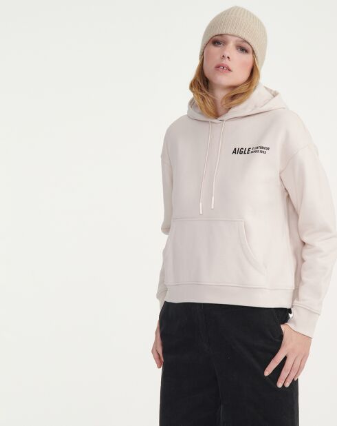 Sweat à capuche Aiw23Wswe001 sable