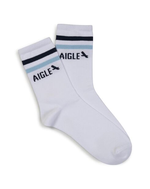 2 Paires de chaussettes Ais23Ksoc001 marine