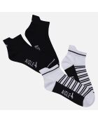 2 Paires de chaussettes Ais23Ksoc002 marine