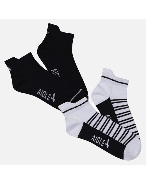 2 Paires de chaussettes Ais23Ksoc002 marine