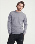 Pull 100% Laine Aiw23Mkni012 heather grey