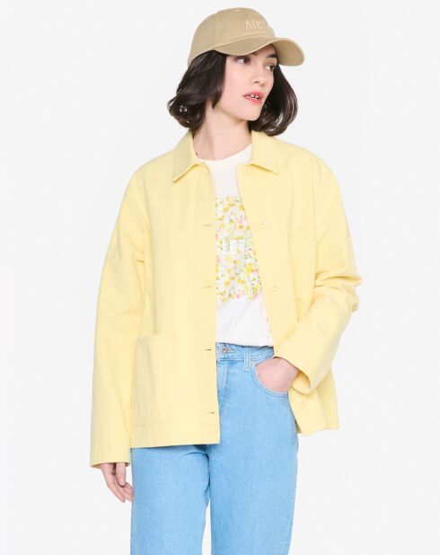 Veste en Coton Bio Ais23Wout023 blé