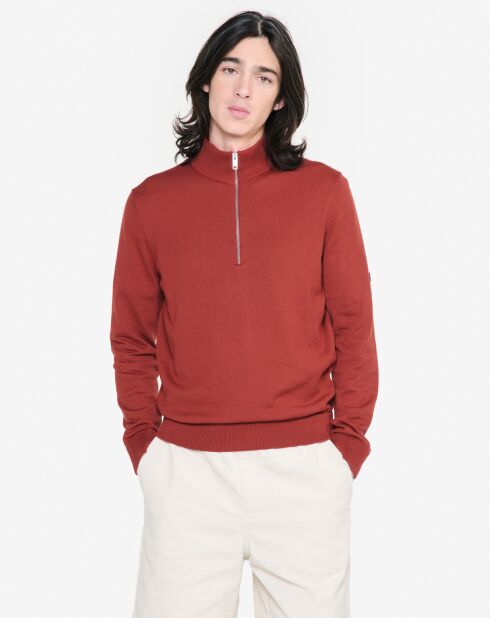 Pull Ais24Mkni001 sienne