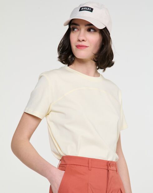 T-Shirt Ais24Wtsh005 vanille
