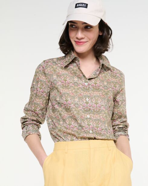 Chemise Ais24Wshi001 romarin verte