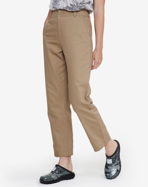 Pantalon Ais24Wbot004 espresso