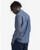 Chemise Ais24Mshi001 dark chambray