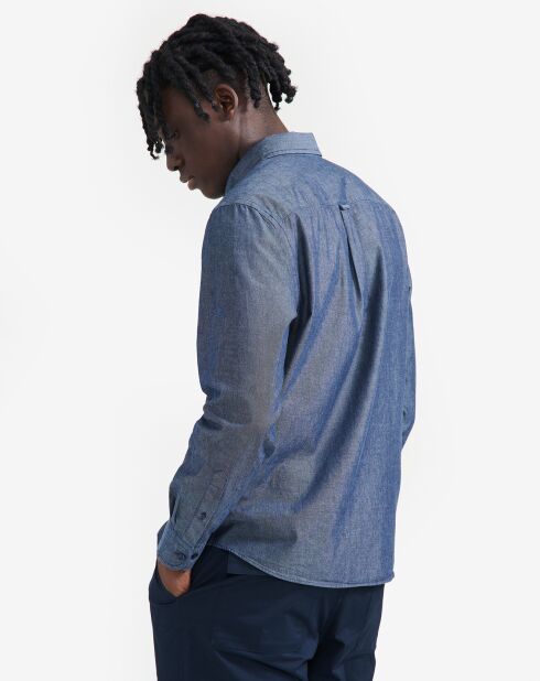 Chemise Ais24Mshi001 dark chambray
