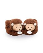 Chaussons Hérisson - Unicef marron