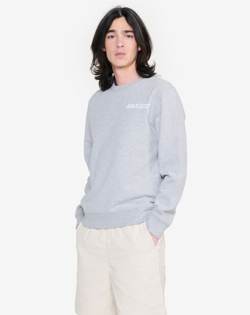 Sweat Ais24Mswe001 heather grey