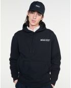 Sweat à capuche Ais24Mswe003 noir