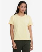 T-Shirt en Coton Bio Ais24Wtsh007 blé